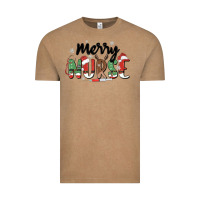 Vintage Coffee merry nurse Vintage Tee - MaliasSmallBusiness