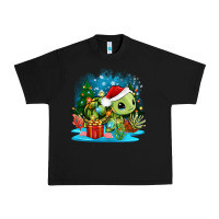 Black christmas turtle Urban Heavy Tee - Zillion Design Studio