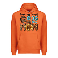 Carrot kinda busy being a dog mom Premium Hoodie - MaliasSmallBusiness