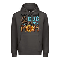 Smoke kinda busy being a dog mom Premium Hoodie - MaliasSmallBusiness