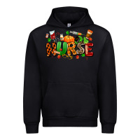 Black fall nurse Urban Hoodie - MaliasSmallBusiness
