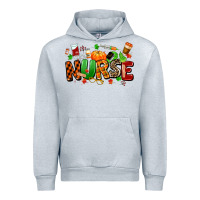 Heather Grey fall nurse Urban Hoodie - MaliasSmallBusiness