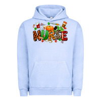 Pigment Grape Ice fall nurse Urban Hoodie - MaliasSmallBusiness