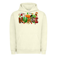 Pigment Pistachio fall nurse Urban Hoodie - MaliasSmallBusiness