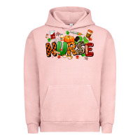 Pigment Salmon fall nurse Urban Hoodie - MaliasSmallBusiness