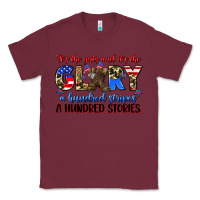 Burgundy it's the guts and it's the glory a hundred stripes Classic Tee - Zillion Design Studio
