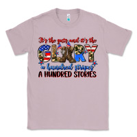 Lilac it's the guts and it's the glory a hundred stripes Classic Tee - Zillion Design Studio