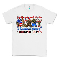 White it's the guts and it's the glory a hundred stripes Classic Tee - Zillion Design Studio