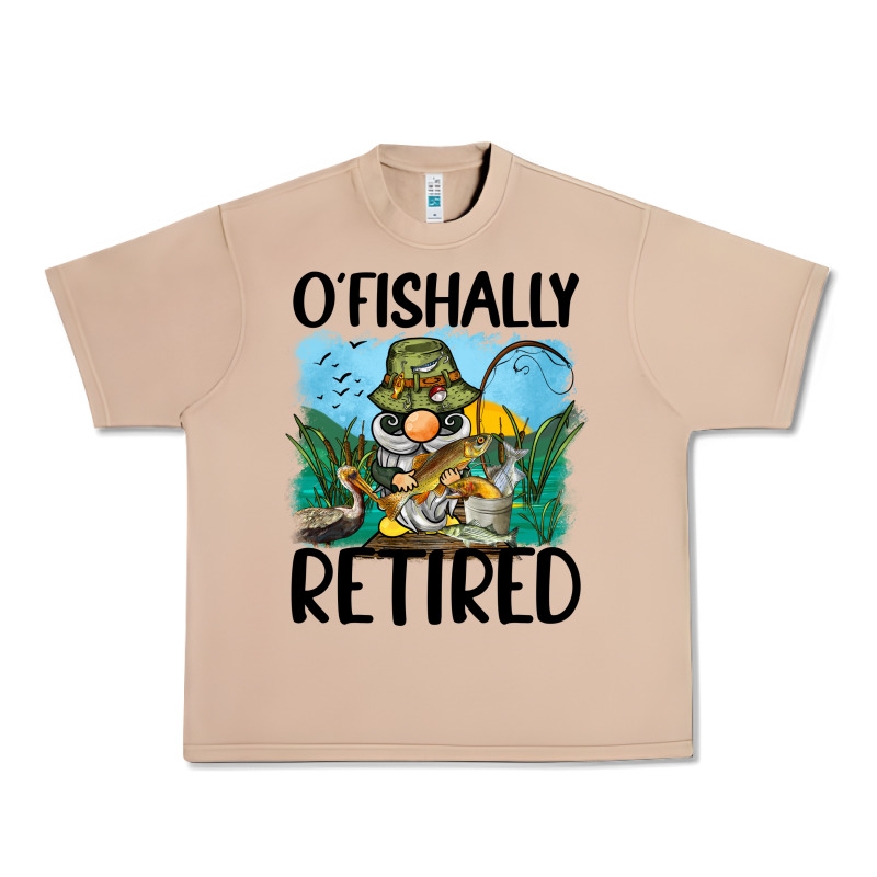 O' Fishally Retired Urban Heavy Tee by BarkalooDesign | Teevron