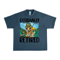 Midnight Navy o' fishally retired Urban Heavy Tee - BarkalooDesign