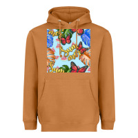 Meerkat summer and leaf seamless pattern Heavyweight Hoodie - BundleAndBundleShop