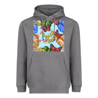 Storm summer and leaf seamless pattern Heavyweight Hoodie - BundleAndBundleShop