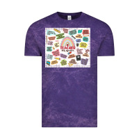 Cloud Purple teacher daily affirmations Vintage Tee - MaliasSmallBusiness