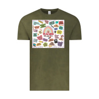 Vintage Olive teacher daily affirmations Vintage Tee - MaliasSmallBusiness