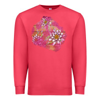 Cardinal v.d  lavender and lotus patches Premium Sweatshirt - AdoDesignShop