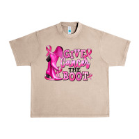French Oak give cancer the boot Urban Heavy Tee - RanaPortraitStore