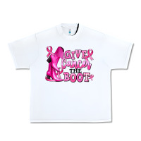 White give cancer the boot Urban Heavy Tee - RanaPortraitStore