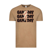 Vintage Coffee game day game day baseball Vintage Tee - MaliasSmallBusiness