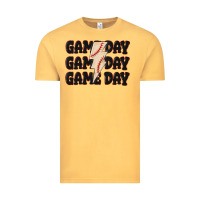Vintage Mustard game day game day baseball Vintage Tee - MaliasSmallBusiness