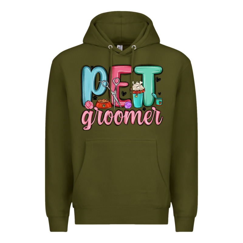 Pet Groomer Premium Hoodie by MaliasSmallBusiness | Teevron