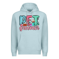 Blue Mist pet groomer Premium Hoodie - MaliasSmallBusiness