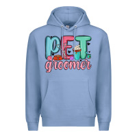 Colony Blue pet groomer Premium Hoodie - MaliasSmallBusiness