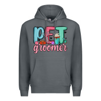 Rock pet groomer Premium Hoodie - MaliasSmallBusiness