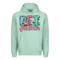 Seafoam pet groomer Premium Hoodie - MaliasSmallBusiness