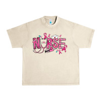 Sandshell breast cancer nurse Urban Heavy Tee - RanaPortraitStore