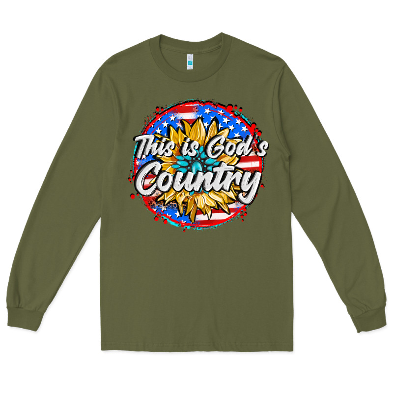 This Is God's Country Long Sleeve Tee by AdoDesignShop | Teevron
