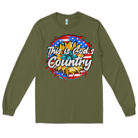 Army Green this is god's country Long Sleeve Tee - AdoDesignShop