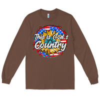 Chestnut this is god's country Long Sleeve Tee - AdoDesignShop