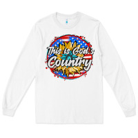 White this is god's country Long Sleeve Tee - AdoDesignShop