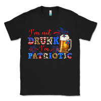 Black i'm not drunk i'm patriotic zillion Classic Tee - Zillion Design Studio