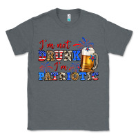Charcoal Heather i'm not drunk i'm patriotic zillion Classic Tee - Zillion Design Studio