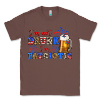 Chestnut i'm not drunk i'm patriotic zillion Classic Tee - Zillion Design Studio
