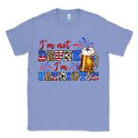 Colony Blue i'm not drunk i'm patriotic zillion Classic Tee - Zillion Design Studio