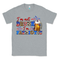 Heather Grey i'm not drunk i'm patriotic zillion Classic Tee - Zillion Design Studio
