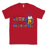Red i'm not drunk i'm patriotic zillion Classic Tee - Zillion Design Studio