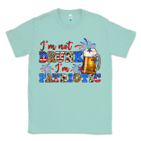 Seafoam i'm not drunk i'm patriotic zillion Classic Tee - Zillion Design Studio