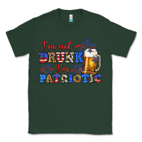 Sports Green i'm not drunk i'm patriotic zillion Classic Tee - Zillion Design Studio