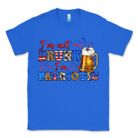 True Royal i'm not drunk i'm patriotic zillion Classic Tee - Zillion Design Studio