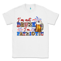White i'm not drunk i'm patriotic zillion Classic Tee - Zillion Design Studio