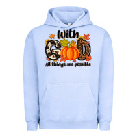 Pigment Grape Ice with god all things are possible Urban Hoodie - MaliasSmallBusiness
