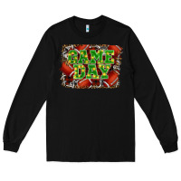 Black christmas game day Long Sleeve Tee - RanaPortraitStore