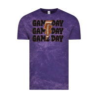 Cloud Purple game day game day game day basketball Vintage Tee - MaliasSmallBusiness