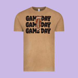 Game Day Game Day Game Day Basketball Vintage Tee Designed By Maliassmallbusiness