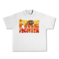 Lunar Rock firefighter Urban Heavy Tee - texasbilliewilder