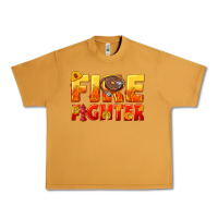 Peanut Butter firefighter Urban Heavy Tee - texasbilliewilder
