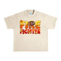 Sandshell firefighter Urban Heavy Tee - texasbilliewilder